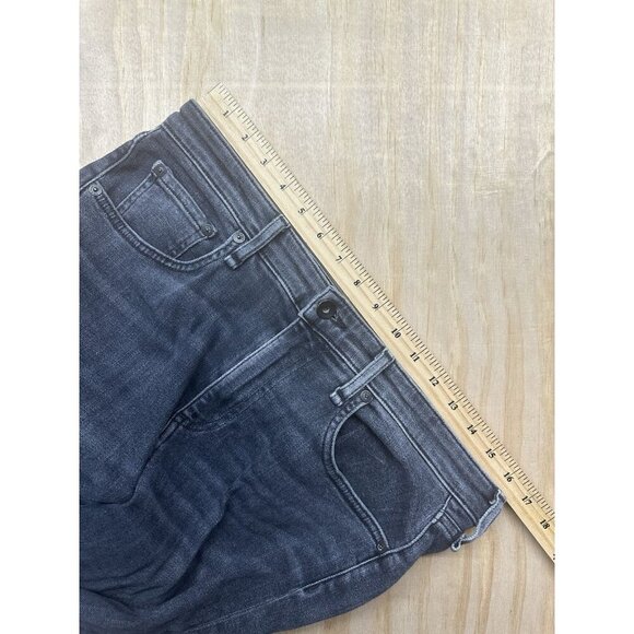 Rag & Bone Cate Mid Rise Ankle Skinny Faded Black Zip Calf Sz 31 - Picture 8 of 8